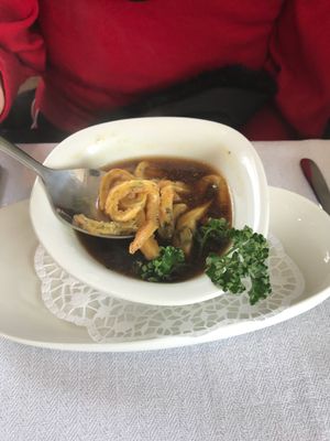 Flädlesuppe at CarMaVega in Immenstaad