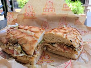 Handsome Owl sandwich at Ike's in Tustin