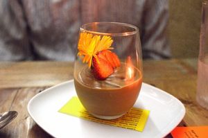 Avocado Chocolate Mousse   at Garden Kitchen in San Diego