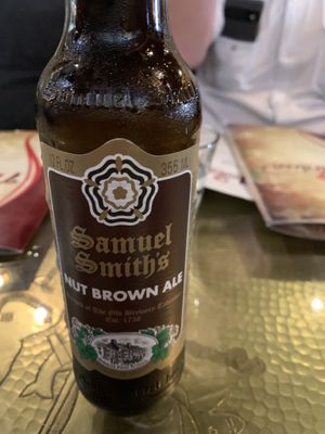 Vegan beer from uk  at Amardeen Cafe in San Diego