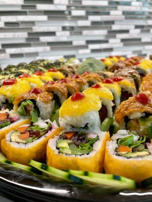 Vegan Sushi Platter at Sushi 2 in San Diego