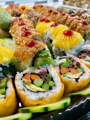 Vegan Sushi Platter  at Sushi 2 in San Diego