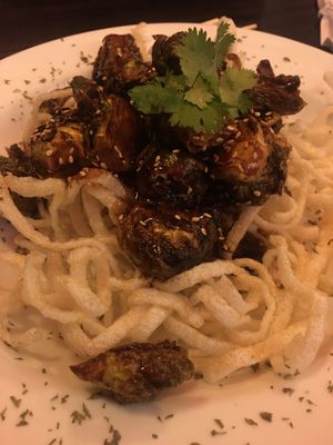 House Brussels sprouts  at Sushi 2 in San Diego