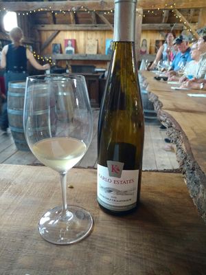 Just leave the bottle with me   at Karlo Estates in Wellington