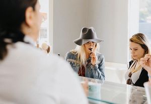 The tasting  at Nonna in Malaga