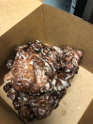 Apple Fritters  at Suarez Bakery in Charlotte