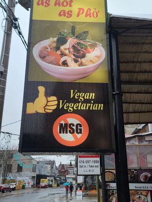 Good sign at Saigon Lotus in Toronto