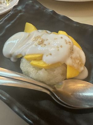 Mango sticky rice   at Saigon Lotus in Toronto