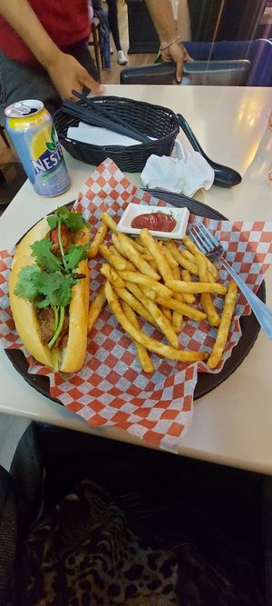 Banh mi bbq at Saigon Lotus in Toronto