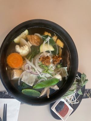 Vegan Pho  at Saigon Lotus in Toronto