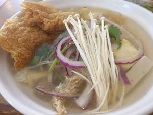 Vegan Pho at Saigon Lotus in Toronto