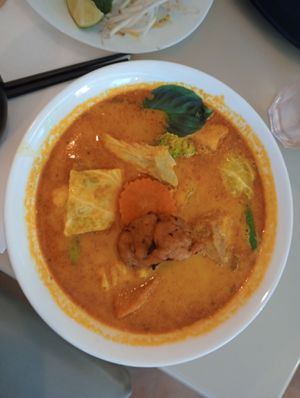 Golden curry soup at Saigon Lotus in Toronto