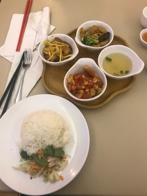 Vegan Combo 1 at Saigon Lotus in Toronto