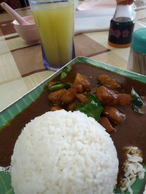 Ckn randang at Old Farmosa Vegetarian in Malacca