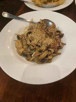 Mushrooms   at Rangoon Ruby in Christchurch