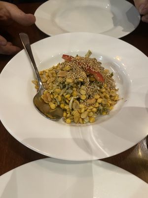 Tea salad   at Rangoon Ruby in Christchurch