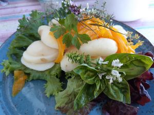 Smørebød at Samso Perlen in Samso