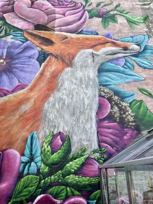 How many places have street art like this?!  at Spiregarden in Kristiansand