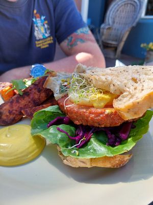 Naturelly burguer at Spiregarden in Kristiansand