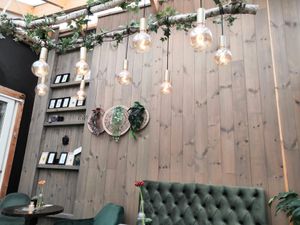 Cozy atmosphere in the conservatory at Spiregarden in Kristiansand