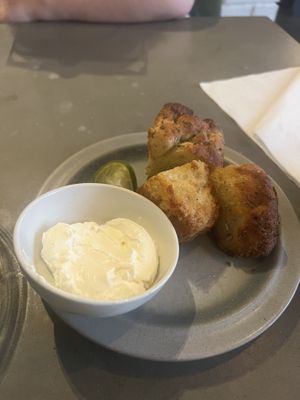 Focaccia with cheese   at Spiregarden in Kristiansand