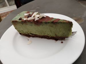 Cheese cake at Spiregarden in Kristiansand