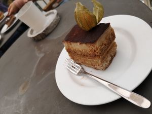 tiramisu at Spiregarden in Kristiansand