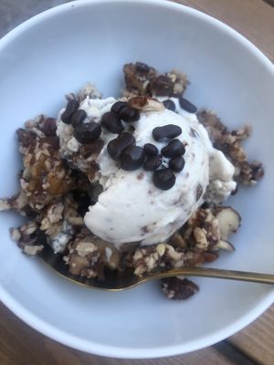 Cookies and cream ice cream at Spiregarden in Kristiansand