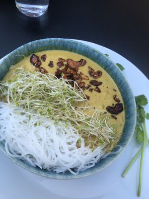 Buddha bowl at Spiregarden in Kristiansand