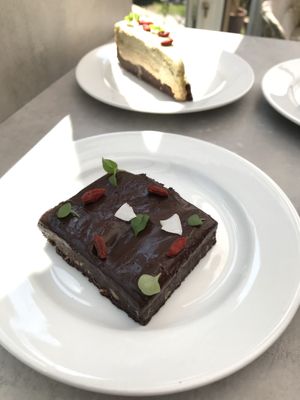 raw cake  at Spiregarden in Kristiansand