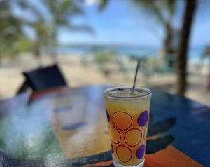 Pine juice  at Rasta Ade Refreshments in Negril