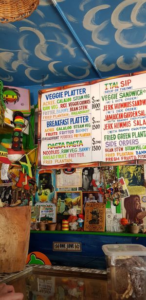  at Rasta Ade Refreshments in Negril