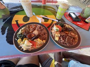 Veggie Platter  at Rasta Ade Refreshments in Negril