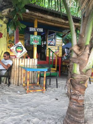 Front of restaurant  at Rasta Ade Refreshments in Negril