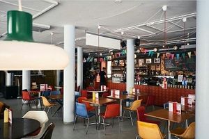 interior of the restaurant / @kauppayhtio in instagram at Kauppayhtio in Rovaniemi