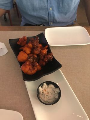 Buffalo wings at Crate in Miami