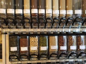Nuts, seeds, cereals at Chez Mamie in Zurich