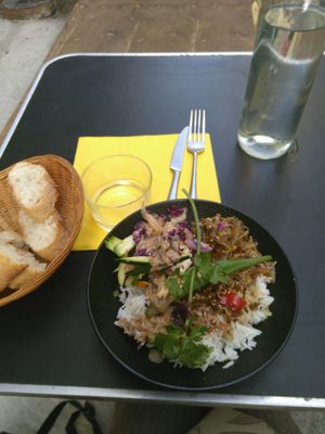 Curry at Cosmopolis in Bordeaux