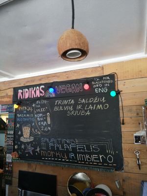 They also have "day menu" for just 6 euros which is amazing!  at Ridikas in Kaunas