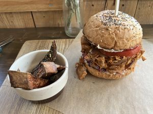 Burger  at Ridikas in Kaunas