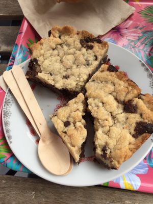 Vegan brookie  at Pickles in Lille