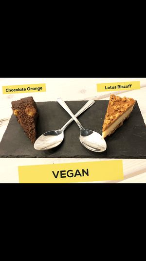 Vegan deserts!  at Brooklyn Pizza Bar in Northampton
