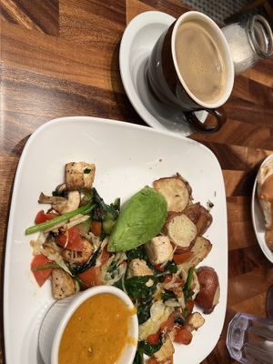 Tofu Scramble  at Cheryl's on 12th & As Good As It Gets in Portland