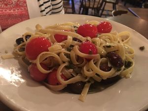 Grease pit pasta at Yorkholo Brewing Company in Mansfield