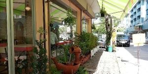 outside at Tien Xin Station in Bangkok