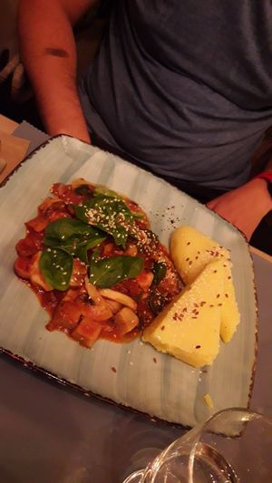 Mushroom mix at Alouette in Bucharest