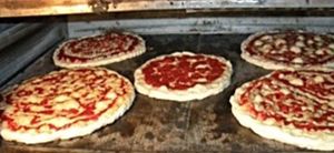 Pizza at Angelo's Pizzeria in Wilkes-barre