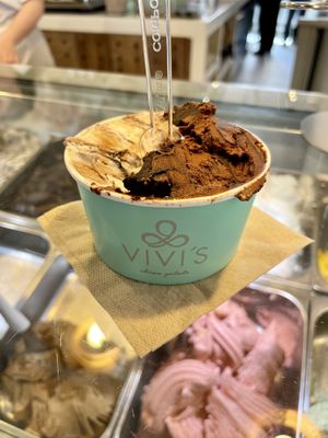   at Vivi's Creamery in Ibiza