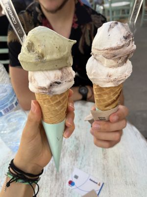   at Vivi's Creamery in Ibiza