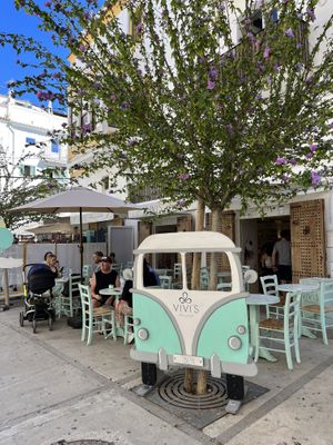   at Vivi's Creamery in Ibiza